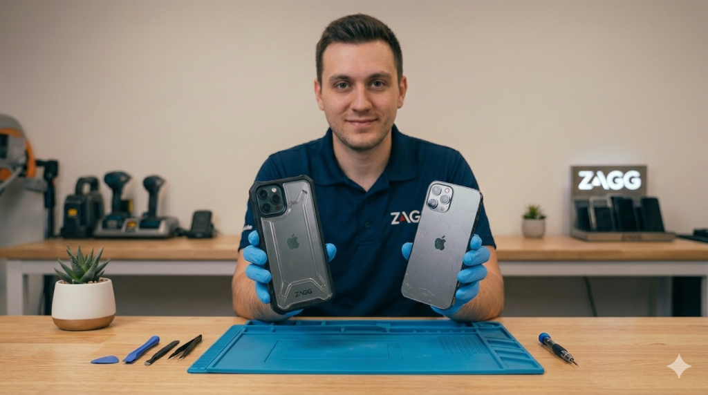 rugged phone case protecting smartphone